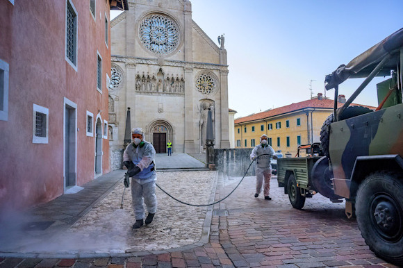 Army Sanification Of The Roman Churches Is Underway Online Defense