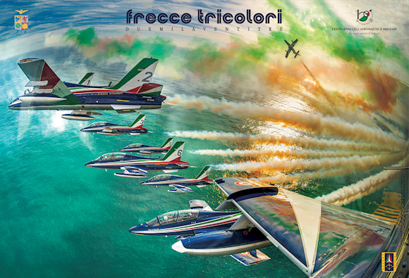 Frecce Tricolori: presentata la formazione 2023 della Pattuglia Acrobatica  Nazionale - Difesa Online